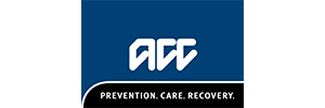 ACC prevention. care. recovery.